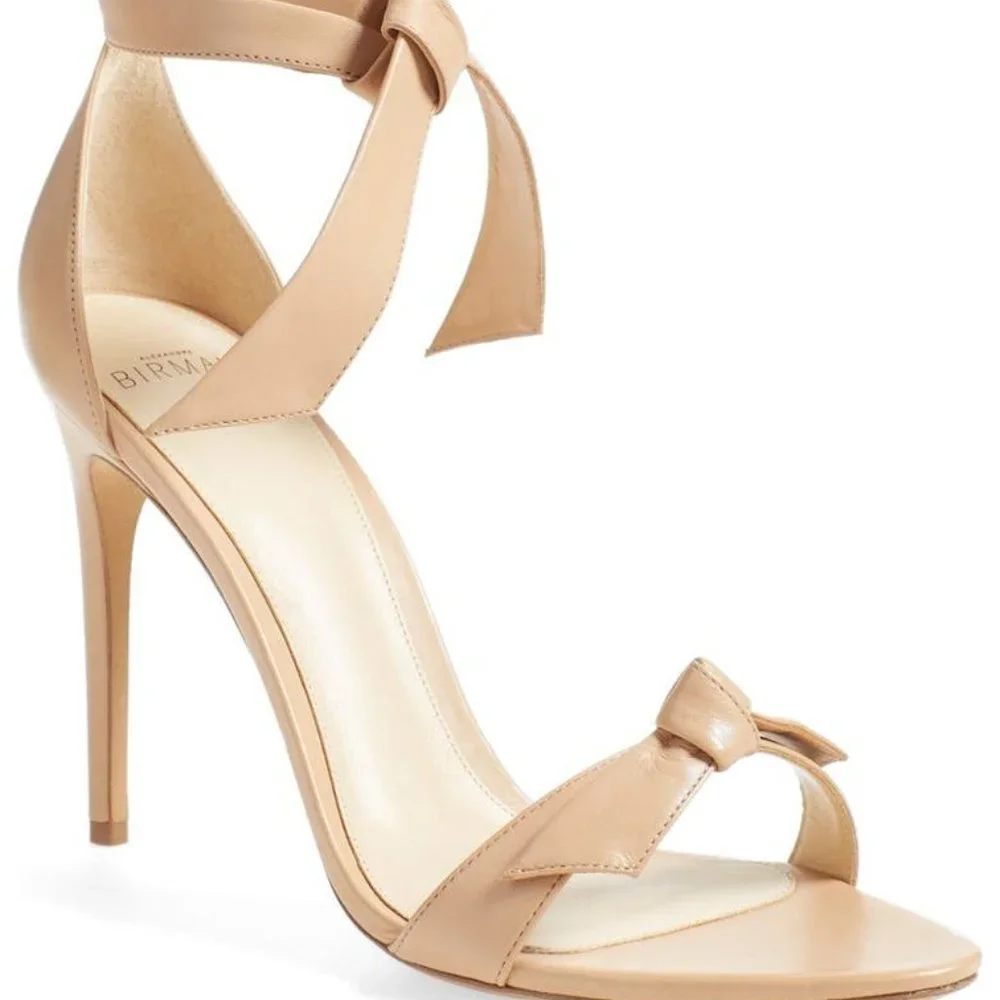 Alexandre Birman Clarita Leather Sandal Size 36.5 - Picture 6 of 11